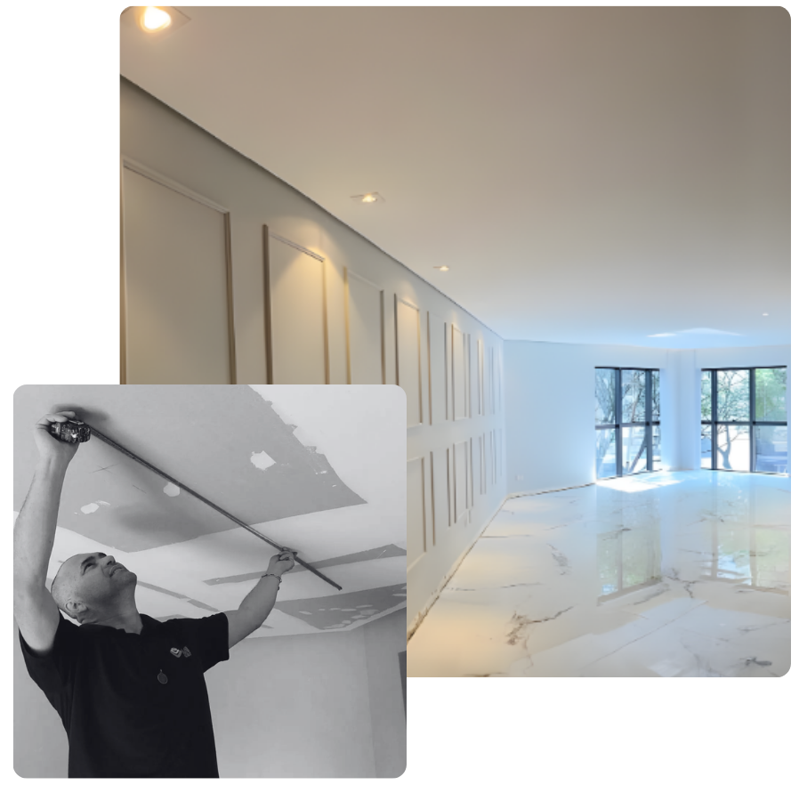 Proprietário e orçamentista da Magnificat Gesso e Drywall em atendimento em Curitiba